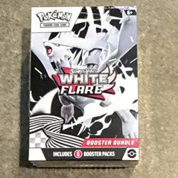 Pokemon TCG Scarlet & Violet White Flare Booster Bundle Box - 6 Packs English - Image 1