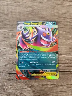 Mega Gengar EX 073 Black Star Promo Mega Moonlit Tin Pokemon TCG - Image 1