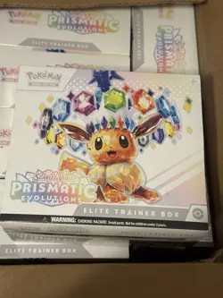 Pokemon Prismatic Evolutions Scarlet & Violet Elite Trainer Box ETB New Sealed - Image 1