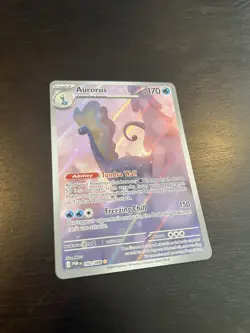 Pokemon TCG Aurorus Holo Rare 170 HP 092/088 Perfect Order [B] - Image 2