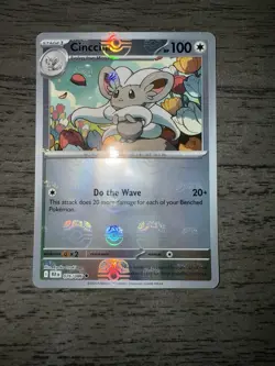 Pokemon TCG S&V Black Bolt: Cinccino 076/086 - Masterball - Image 1