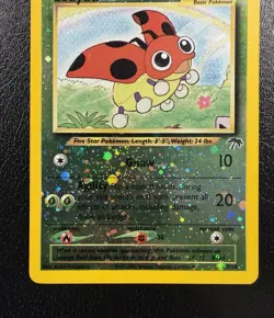 Pokemon TCG Ledyba 7/18 Reverse Holo Southern Islands Promo MP - Image 3