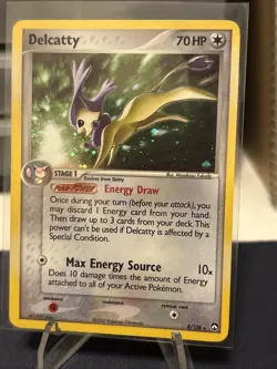 Delcatty 8/108 Power Keepers Holo Pokemon TCG - Image 1