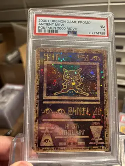 Pokemon TCG Ancient mew PSA 7 - Holo (English) promo Fresh Grade Nice Shine 🤩 - Image 2