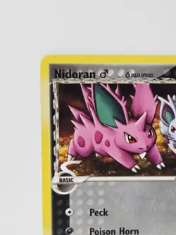 Nidoran M Delta Species 57/101 EX Dragon Frontiers Pokemon Non Holo 2006 LP+ - Image 3