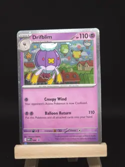 Drifloon 005 and Drifblim 006 MEGA EVOLUTION BLACK STAR PROMO Pokemon TCG M NM - Image 2