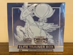 Pokemon TCG: Chilling Reign Elite Trainer Box ETB Ice Rider Calyrex - NEW/SEALED - Image 1