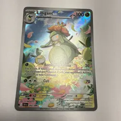 Pokemon TCG Lilligant 092/086 Sv: Black Bolt Holo FAST SHIPPING - Image 2