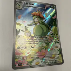 Pokemon TCG Lilligant 092/086 Sv: Black Bolt Holo FAST SHIPPING - Image 4