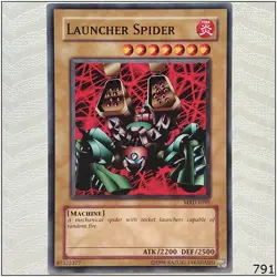 Launcher Spider - MRD-E095 - Common Unlimited Yugioh - Image 1