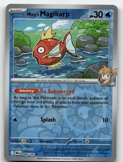 MISTY'S MAGIKARP 048/182 COMMON REVERSE HOLO DESTINED RIVALS POKEMON NEAR MINT - Image 1