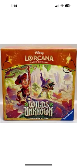 Disney Lorcana TCG 2026 Wilds Unknown Illumineer's Trove 8 Booster Packs + More - Image 1