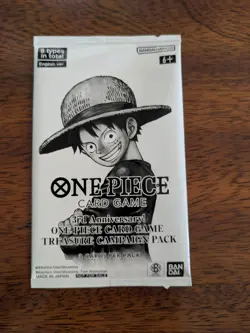 Bandai One Piece Card Game: 3rd Anniversary Treasure Campaign Promo Pack - EN - Image 1