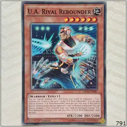 U.A. Rival Rebounder - CROS-EN087 - Common 1st Edition Yugioh - Image 1