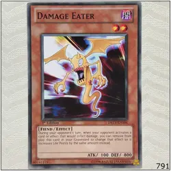 Damage Eater - DREV-EN004 - Common 1st Edition Yugioh - Image 1