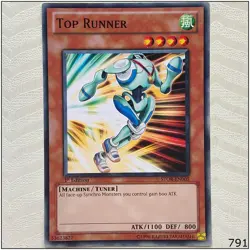 Top Runner - STOR-EN005 - Common 1st Edition Yugioh - Image 1