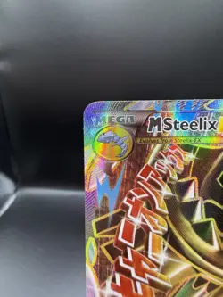 Pokemon Card TCG M Steelix EX (Full Art) 109/114 XY - Steam Siege Holo LP - Image 2