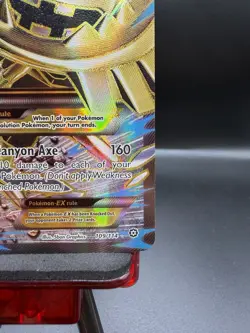 Pokemon Card TCG M Steelix EX (Full Art) 109/114 XY - Steam Siege Holo LP - Image 4