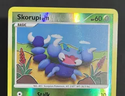 Skorupi - 73/100 - Common Reverse Holo - Stormfront - Pokemon Card - Image 3