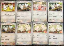 Nintendo Pokemon TCG 11 Card Lot Tandemaus/Maushold Paldea Evolved 2023 - Image 1