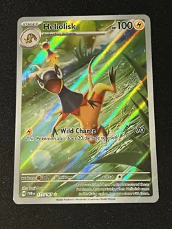 Heliolisk 177/167 Sv06: Twilight Masquerade Holo - TCG Pokemon Card - Image 1