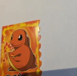 Pokemon Topps the Movie Animation Non-Holo Die-Cut Charmander Card 4 of 12 - Image 5