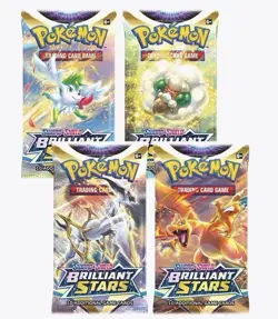 36 Sealed Brilliant Stars Pokemon Booster Card Packs Box CharizardU UmbreonU - Image 1