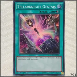 Tellarknight Genesis - INOV-EN062 - Super Rare 1st Edition Yugioh - Image 1