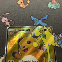 Raichu GX SM90 LP/EX -Ultra Rare Pokemon Card- Black Star Promo (2z) - Image 2