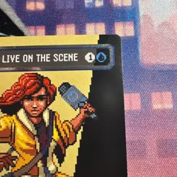 APRIL O'NEIL, LIVE ON THE SCENE SURGE FOIL - MTG - TMNT (NM/M) - Image 4