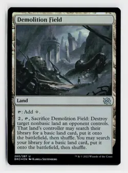 Demolition Field U The Brothers' War 260 NM - Image 1