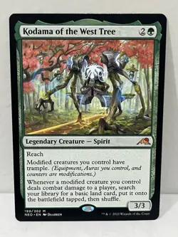 MTG Kodama of the West Tree #199 Kamigawa: Neon Dynasty Mythic - LP English - Image 1