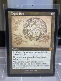 Caged Sun (Schematic) The Brothers' War: Retro Frame Artifacts Regular - Image 1