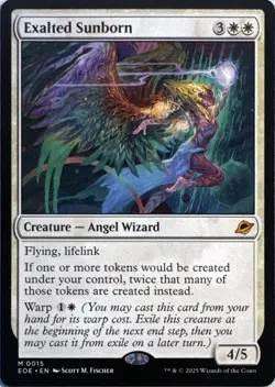 Exalted Sunborn 15 Mythic Edge of Eternities Magic: The Gathering Near Mint - Image 1