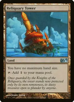X 1 Reliquary Tower NM-M M13 227 MTG Magic The Gathering - Image 1