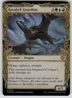 Karakyk Guardian (Showcase) Foil Uncommon Tarkir: Dragonstorm 312 MTG NM 2025 - Image 1