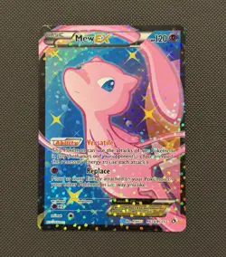 Pokemon Mew-EX Full Art Holo Legendary Treasures RC24/RC25 - Image 1