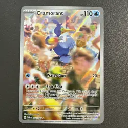 Pokemon Cramorant Sv06 Twilight Masquerade 176/167 Illustration Rare Holo NM - Image 1