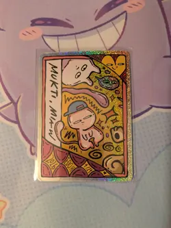 Pokemon Fanart Valentines Pokkedo Rare Mukti And Miaw (Mewtwo And Mew) - Image 1