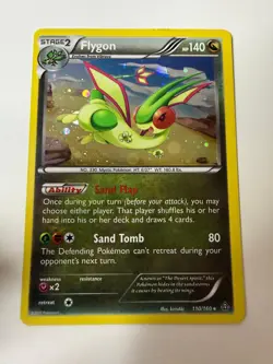 Flygon 110/160 Holo Rare Primal Clash Pokemon Holo Near Mint - Image 1