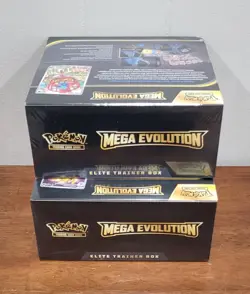 Pokemon TCG Mega Evolution Elite Trainer Box ETB Lucario & Gardevoir Set Sealed - Image 5