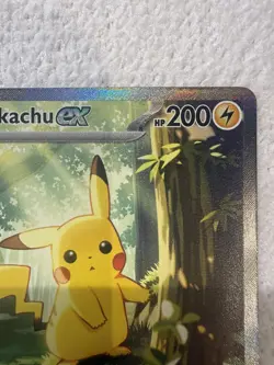 Pikachu ex 276/217 Ascended Heroes SIR Full Art Holo English Pokemon TCG - Image 5