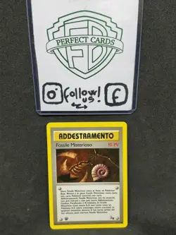 POKEMON FOSSIL 1° EDIZIONE FOSSILE MISTERIOSO COMUNE 62/62 NM- - Image 1