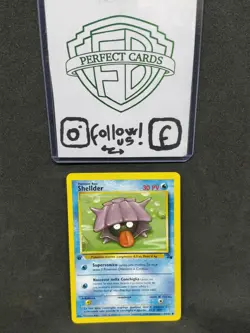 POKEMON FOSSIL 1° EDIZIONE SHELLDER COMUNE 54/62 NM- - Image 1