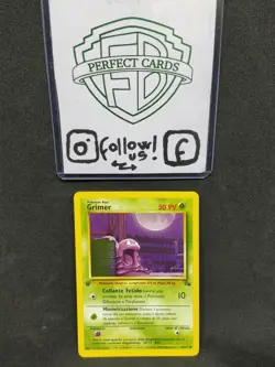 POKEMON FOSSIL 1° EDIZIONE GRIMER COMUNE 48/62 NM- - Image 1