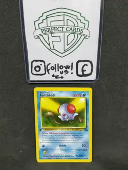 POKEMON FOSSIL 1° EDIZIONE TENTACOOL COMUNE 56/62 NM- - Image 1
