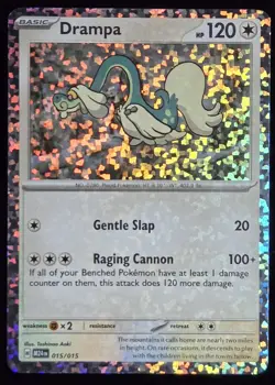 Pokemon TCG: McDonald's Promo 2024 - Drampa (015/015) Confetti Holo - Image 1