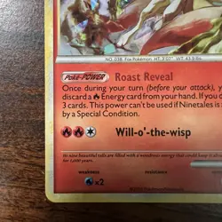 Pokemon TCG Ninetales 007/123 Blister Exclusives Cracked Ice Holo Promo - Image 4