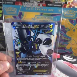 Thundurus EX 110/116 Plasma Freeze Full Art Holo Ultra Rare English 170HP - Image 1