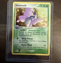 The Pokemon Company Venomoth 49/112 FireRed & LeafGreen Reverse Holo Unc 70HP - Image 1
